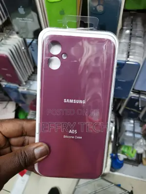 Shockproof Slim Back Case for Samsung Galaxy A05-Bargundy