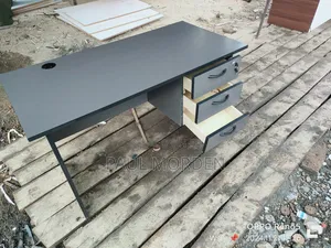Grey Computer Desk
