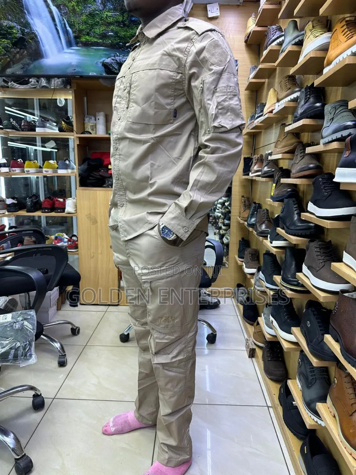 Beige 728 Tactical Uniform
