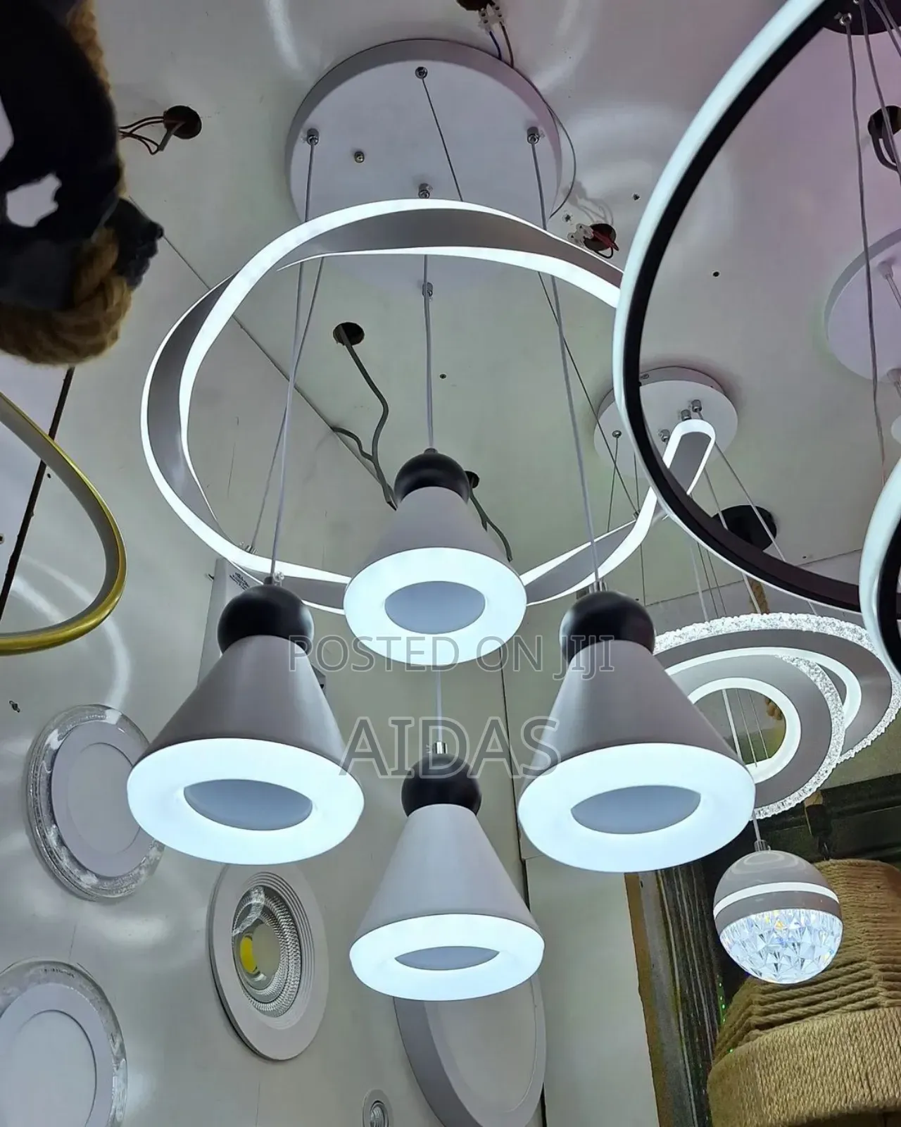 White Brilliant Chandelier