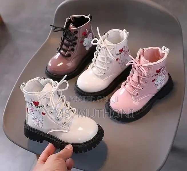 Cute Kids Bunny Boots Size 21-30