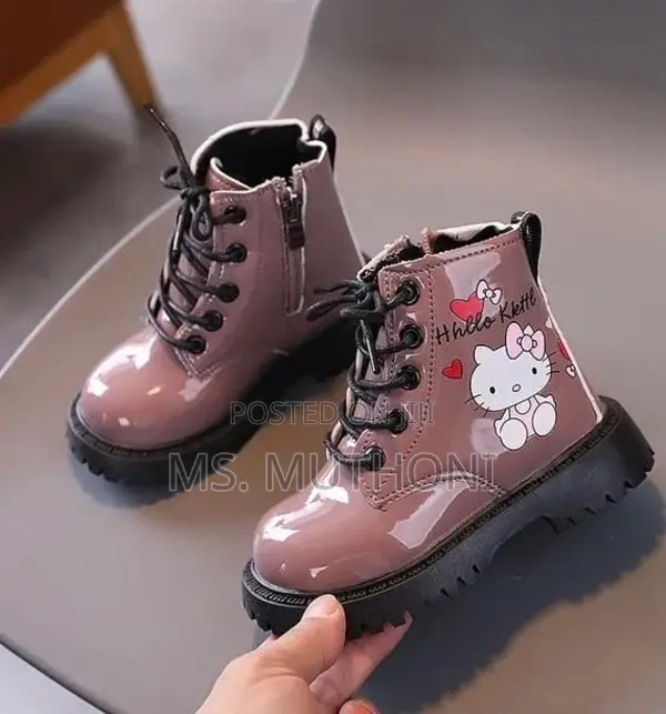 Cute Kids Bunny Boots Size 21-30