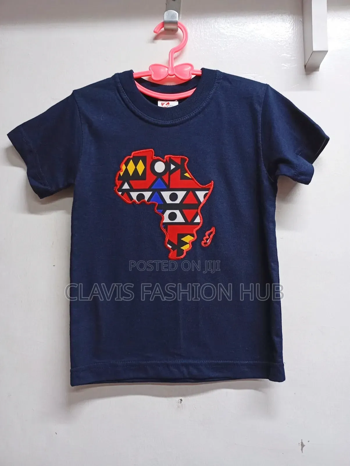 Kids Tshirt With Map of Africa