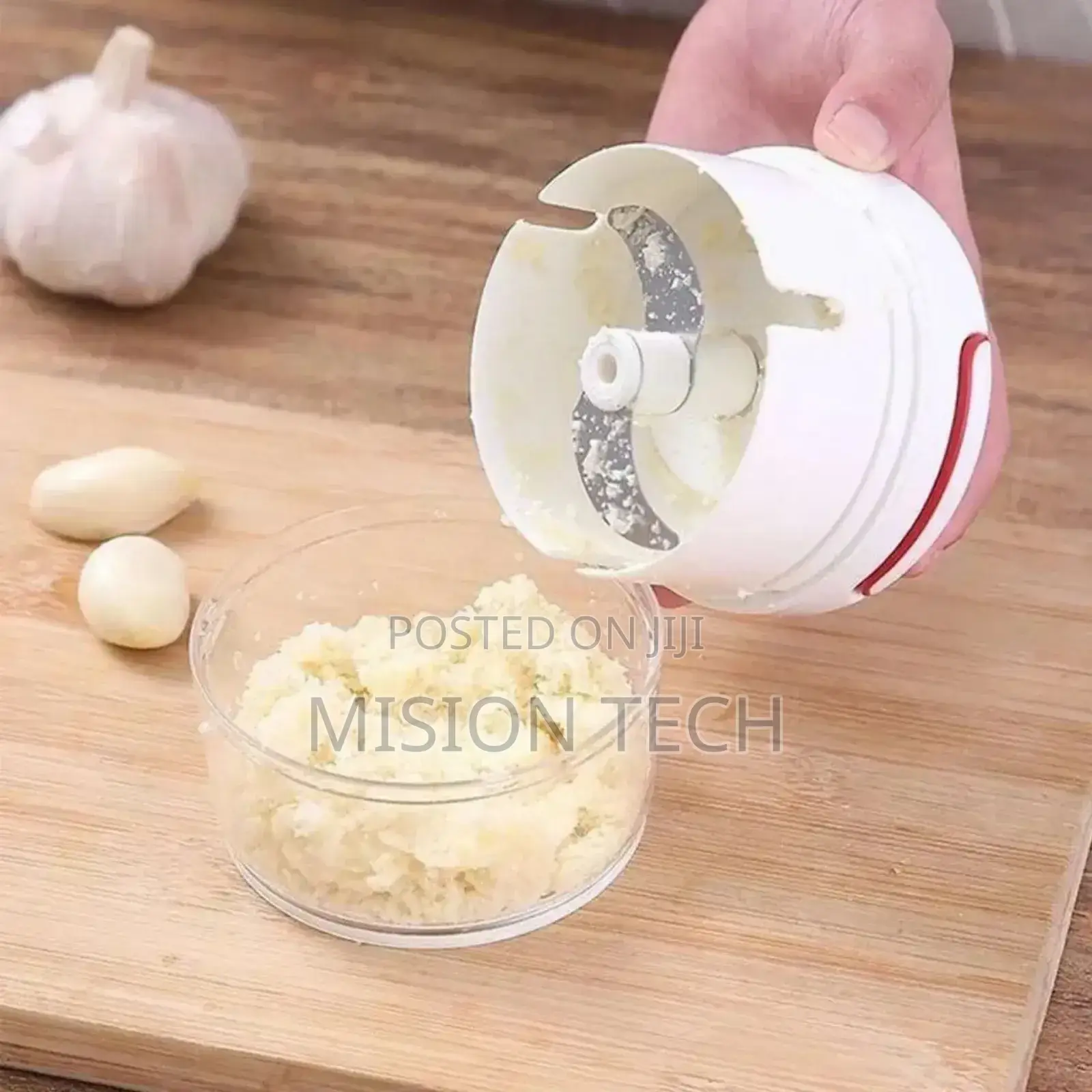 Mini Manual Food Chopper Food Processor Garlic Press Mincer