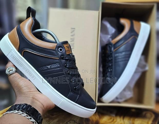 EA7 Leather Casuals : Emporia Armani Casuals