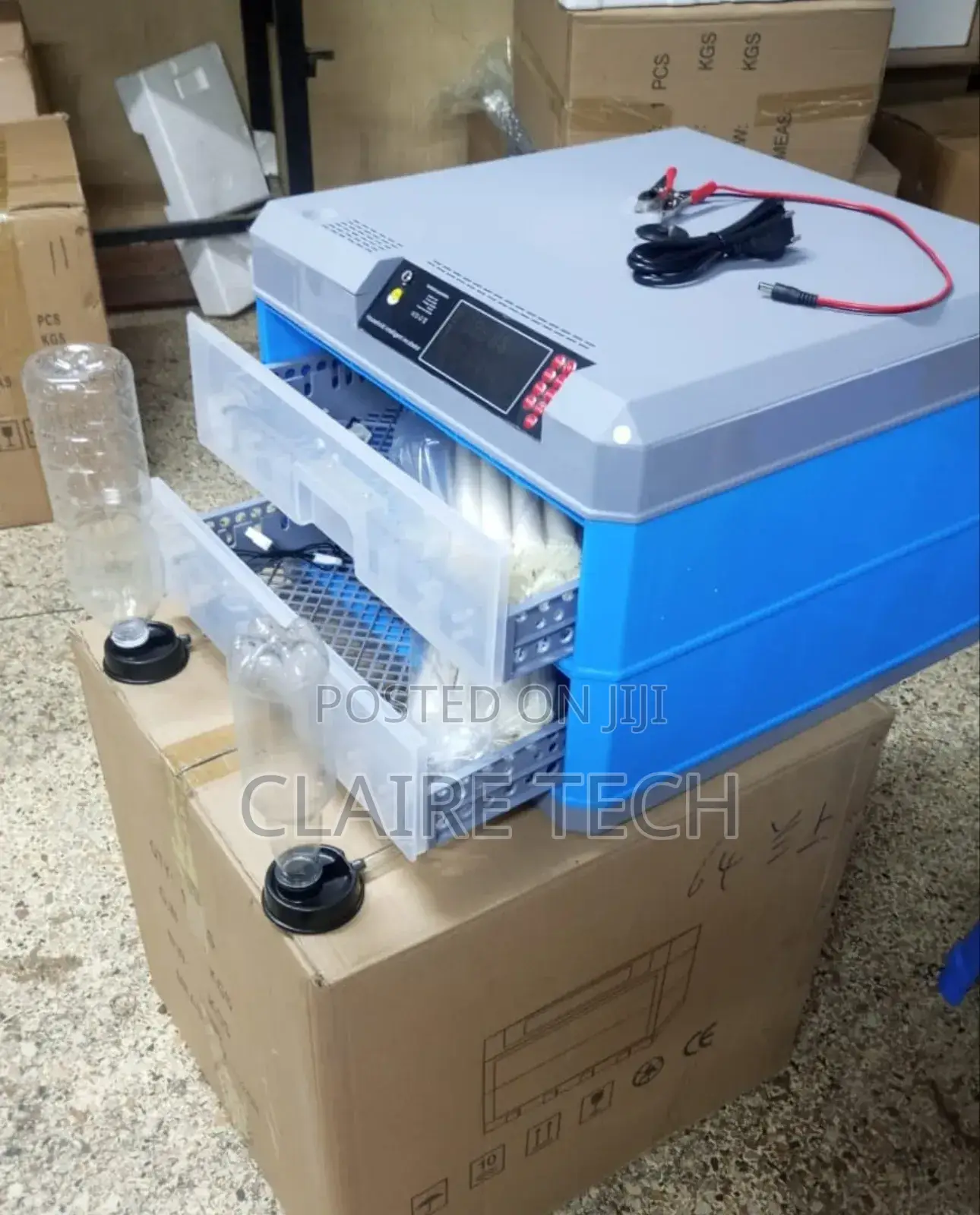 136eggs Automatic Incubator 
Ac/Dc New Model