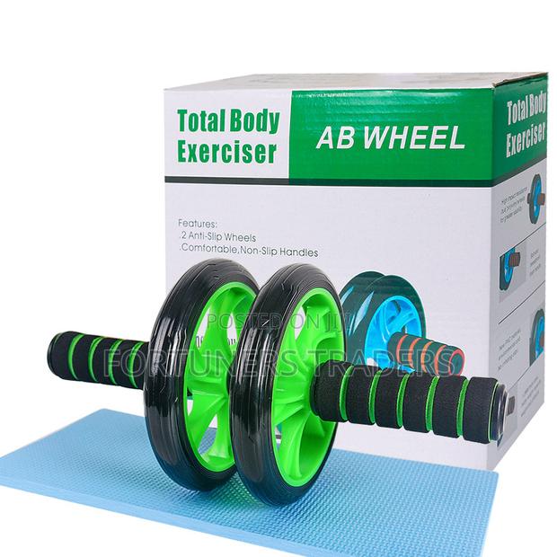 Body Exerciser Double Wheel Ab Roller
