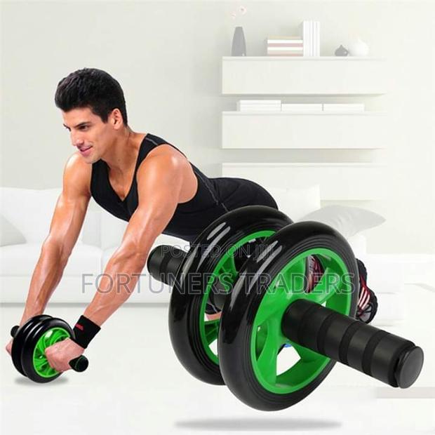Body Exerciser Double Wheel Ab Roller. - main view
