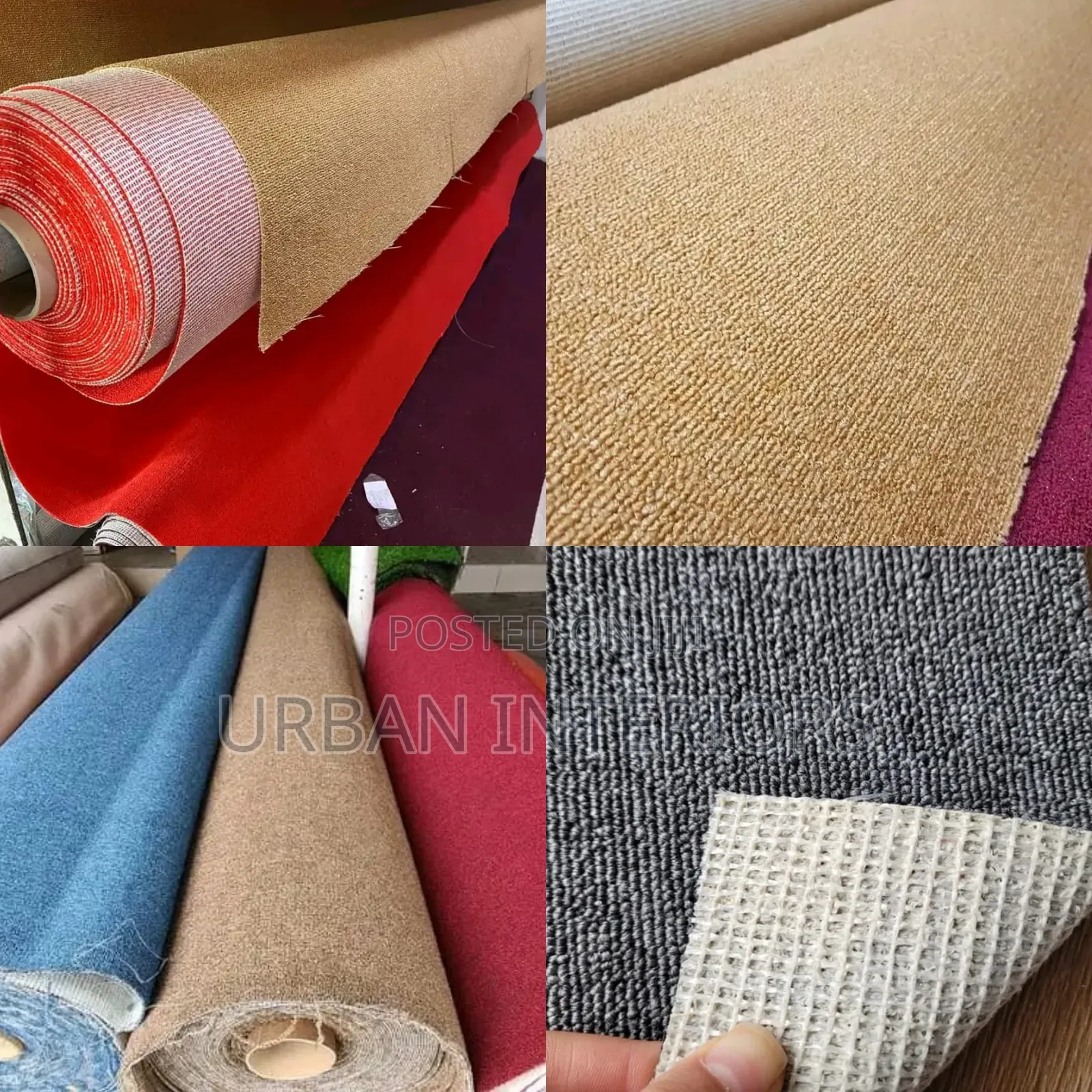 Wall to Wall Carpets Beige Carpets