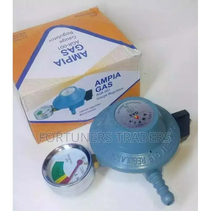 Gas Regulator With Gauge