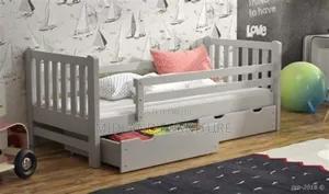 Toddler Bed With Storage Drawers
