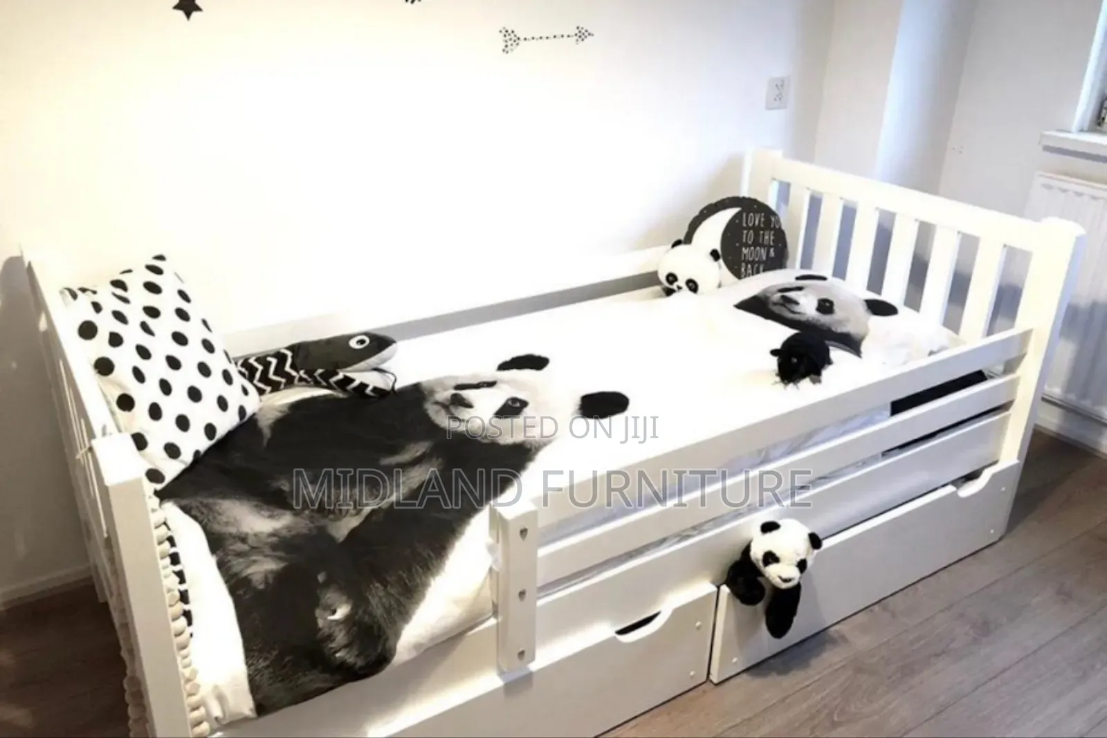 Toddler Bed With Storage Drawers