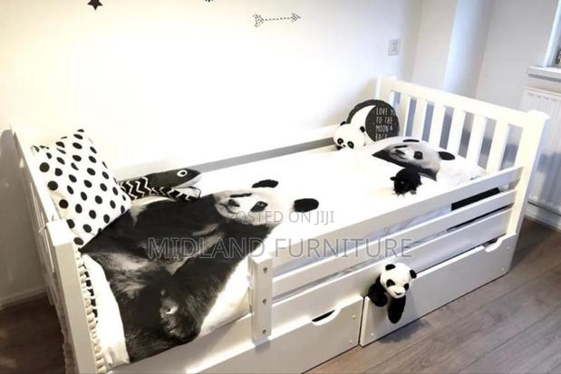 Toddler Bed With Storage Drawers - thumbnail 4