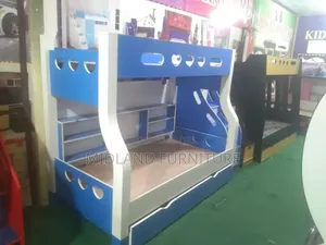 Bunk Beds With Stairs and Shelves