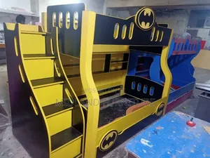 Bunk Beds With Stairs and Shelves