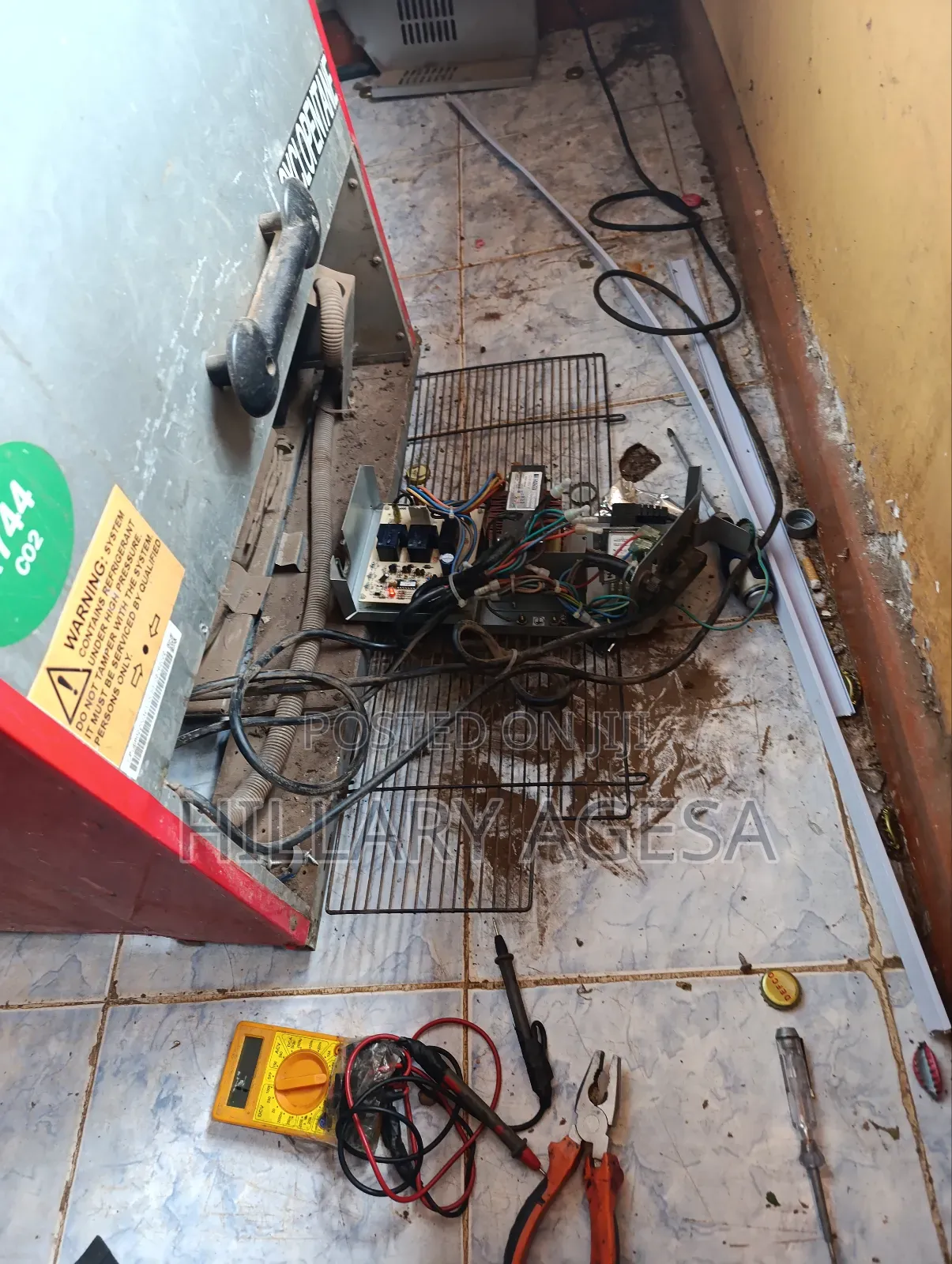 Bottle Cooler Fridge Wiring and Service
