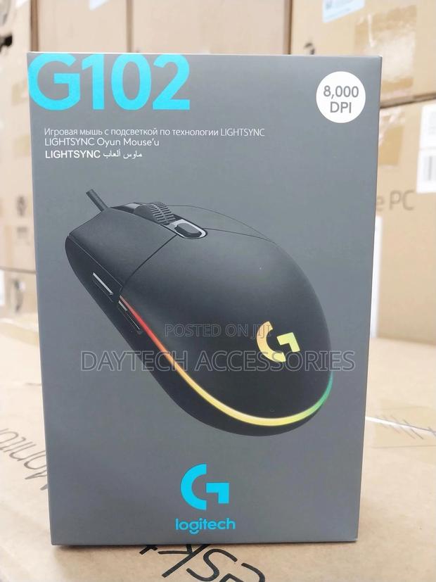 Original Logitech G102 Gaming Wired Mouse Optical Wired Mous - thumbnail 3
