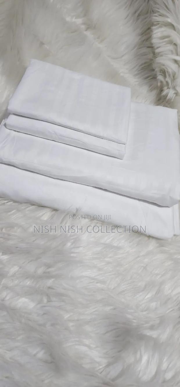 Stripped Cotton Bedsheet - thumbnail 2