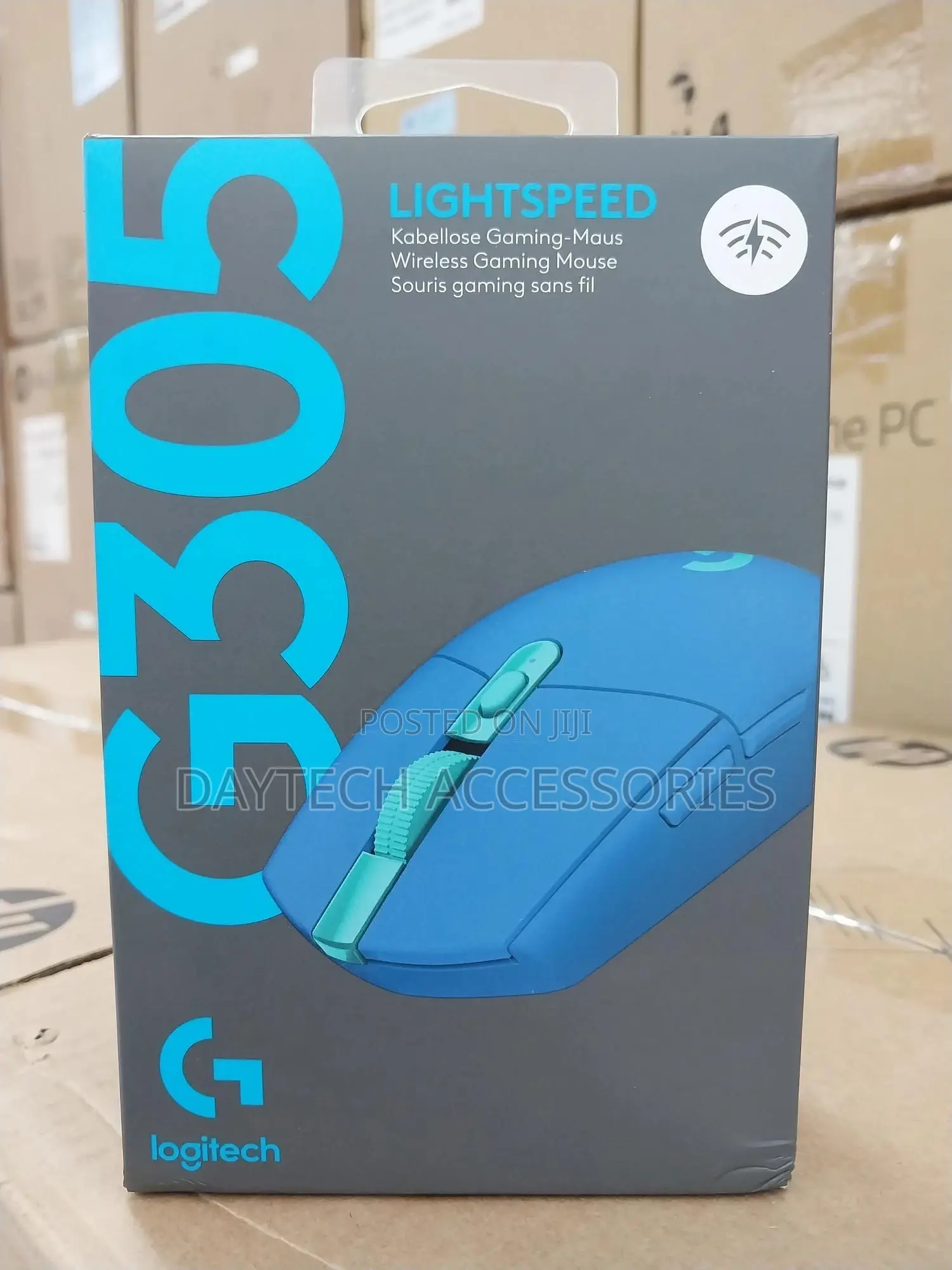 Logitech G 305 Lightspeed Wireless Usb Gaming Mouse - Blue