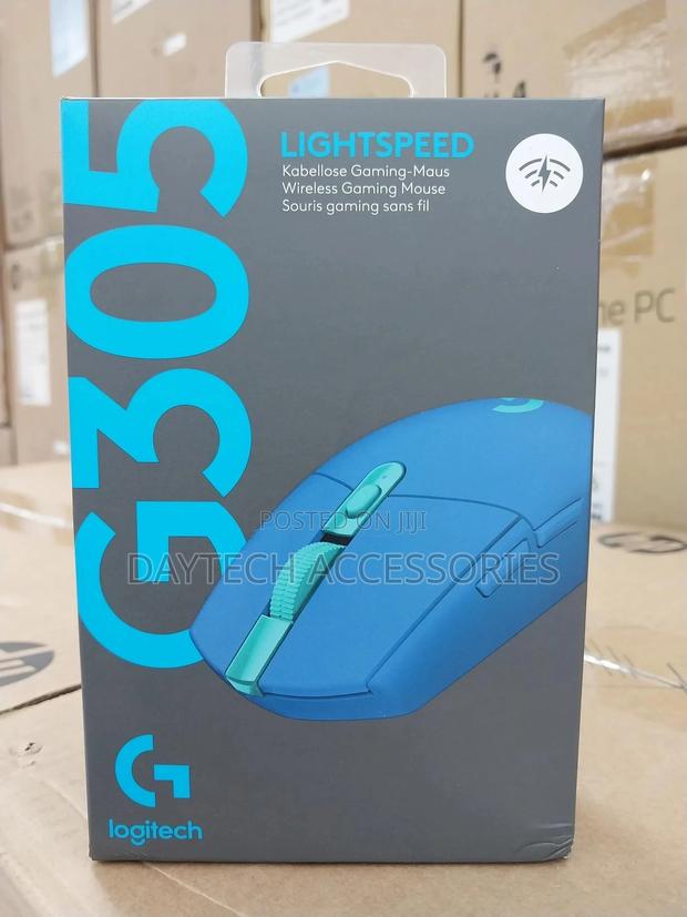 Logitech G 305 Lightspeed Wireless Usb Gaming Mouse - Blue