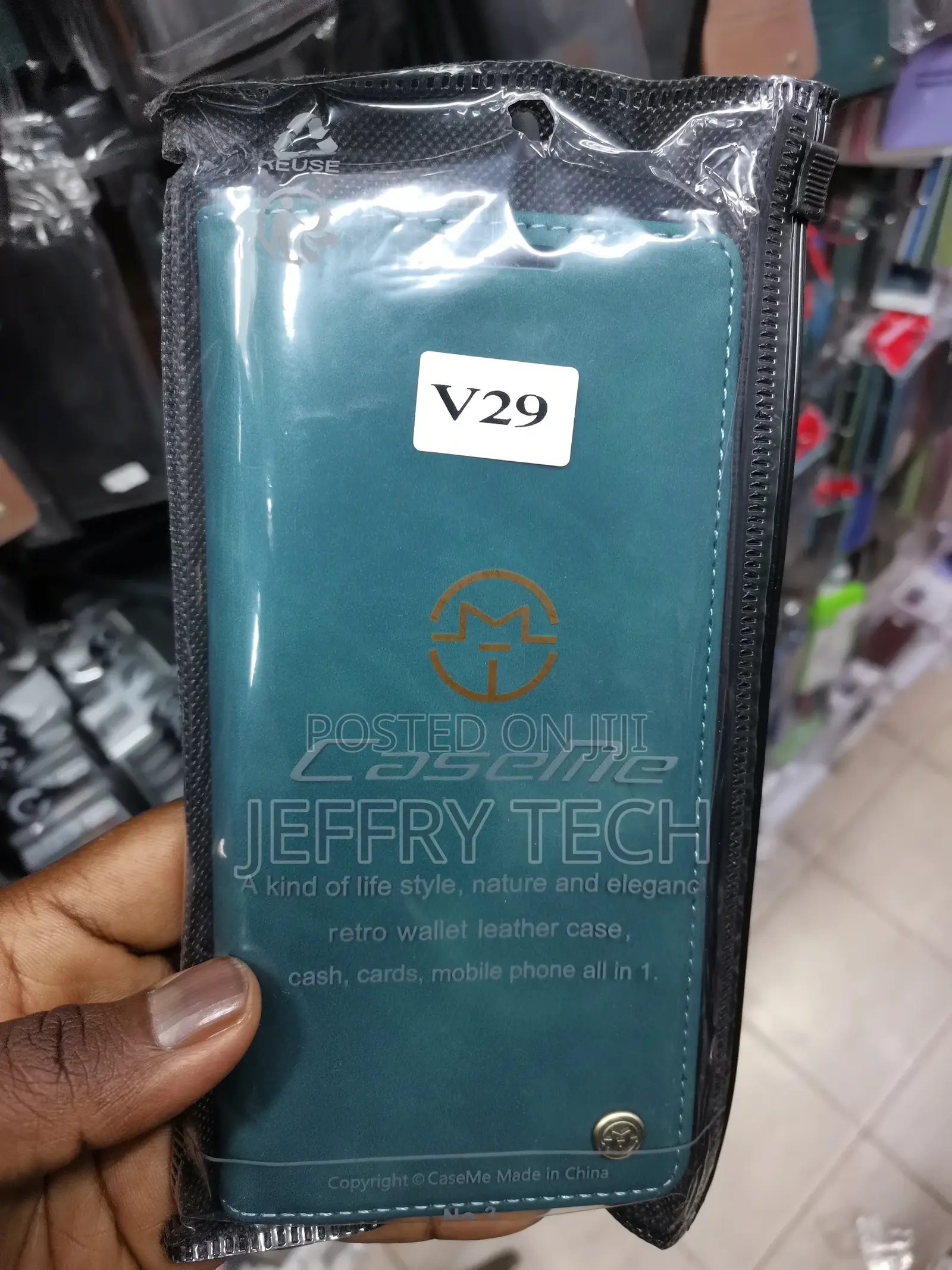 Leather Flip Case Cover for Vivo V29 5G