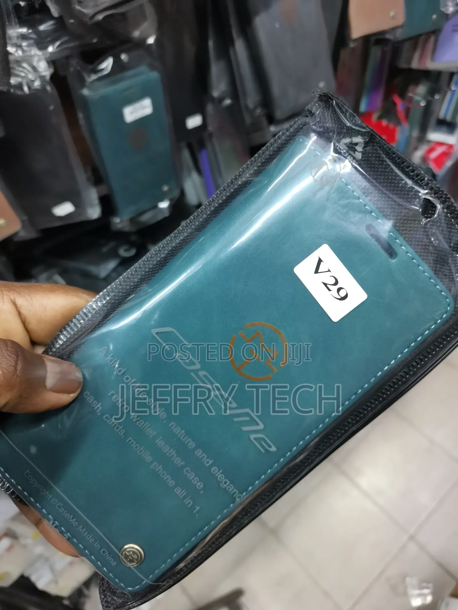 Leather Flip Case Cover for Vivo V29 5G