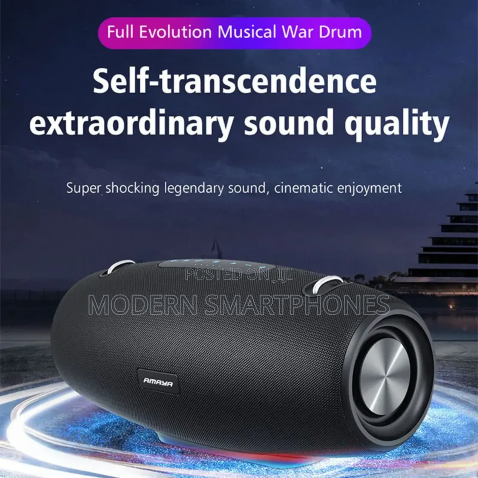 Amaya Bd88 Pro 24 Hrs Playback Wireless Bluetooth Speaker