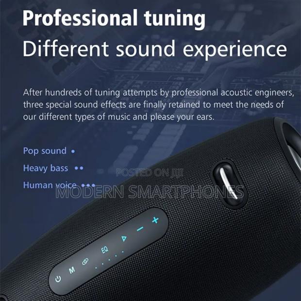 Amaya Bd88 Pro 24 Hrs Playback Wireless Bluetooth Speaker - thumbnail 3