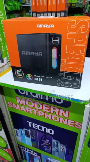 Amaya BD34 Wireless Bluetooth Speaker Karaoke 2 Microphone