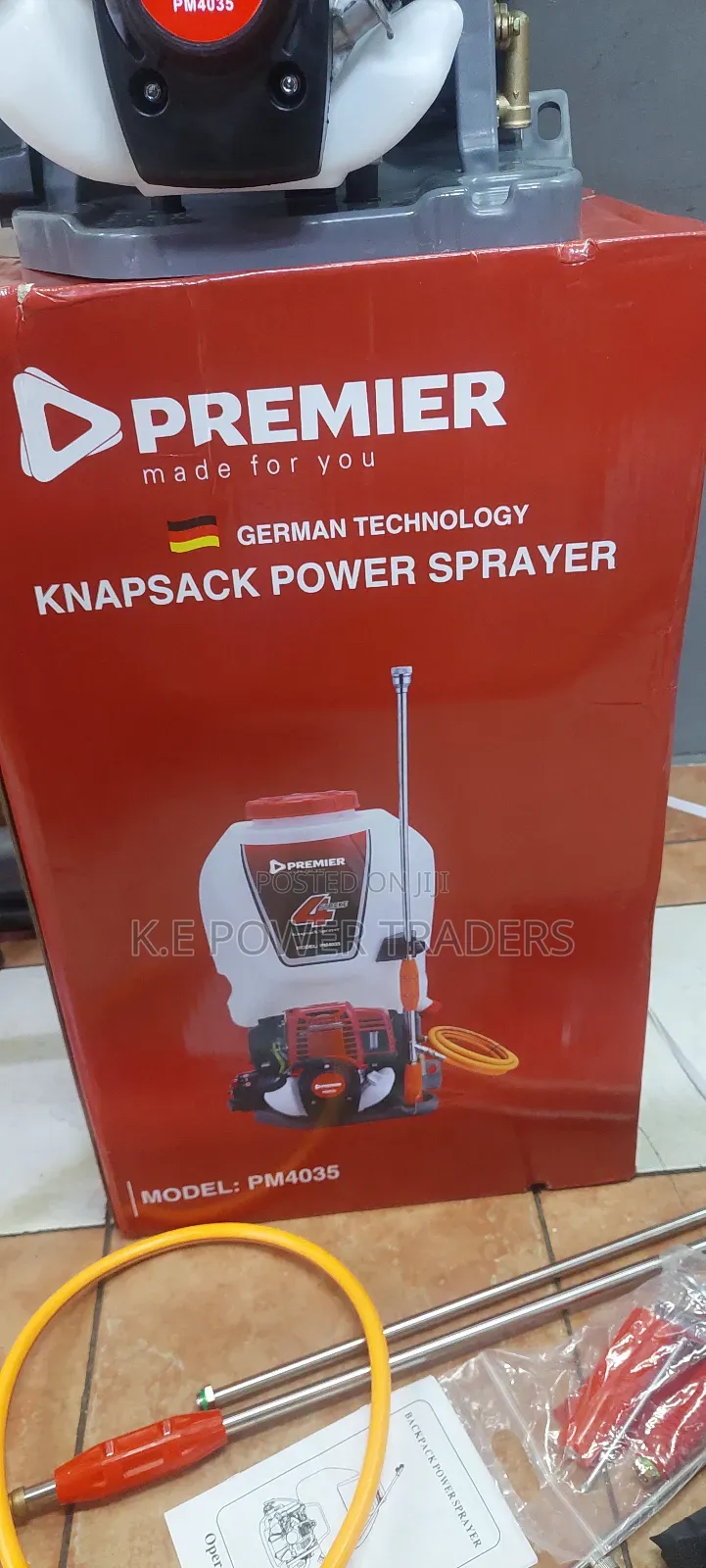 Premier 4 Stroke Heavy Duty Knapsack Sprayer