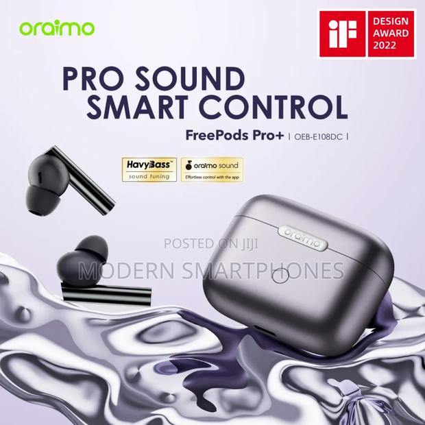 Oraimo Freepods Pro+ Hybrid ANC True Wireless Earbuds - main view