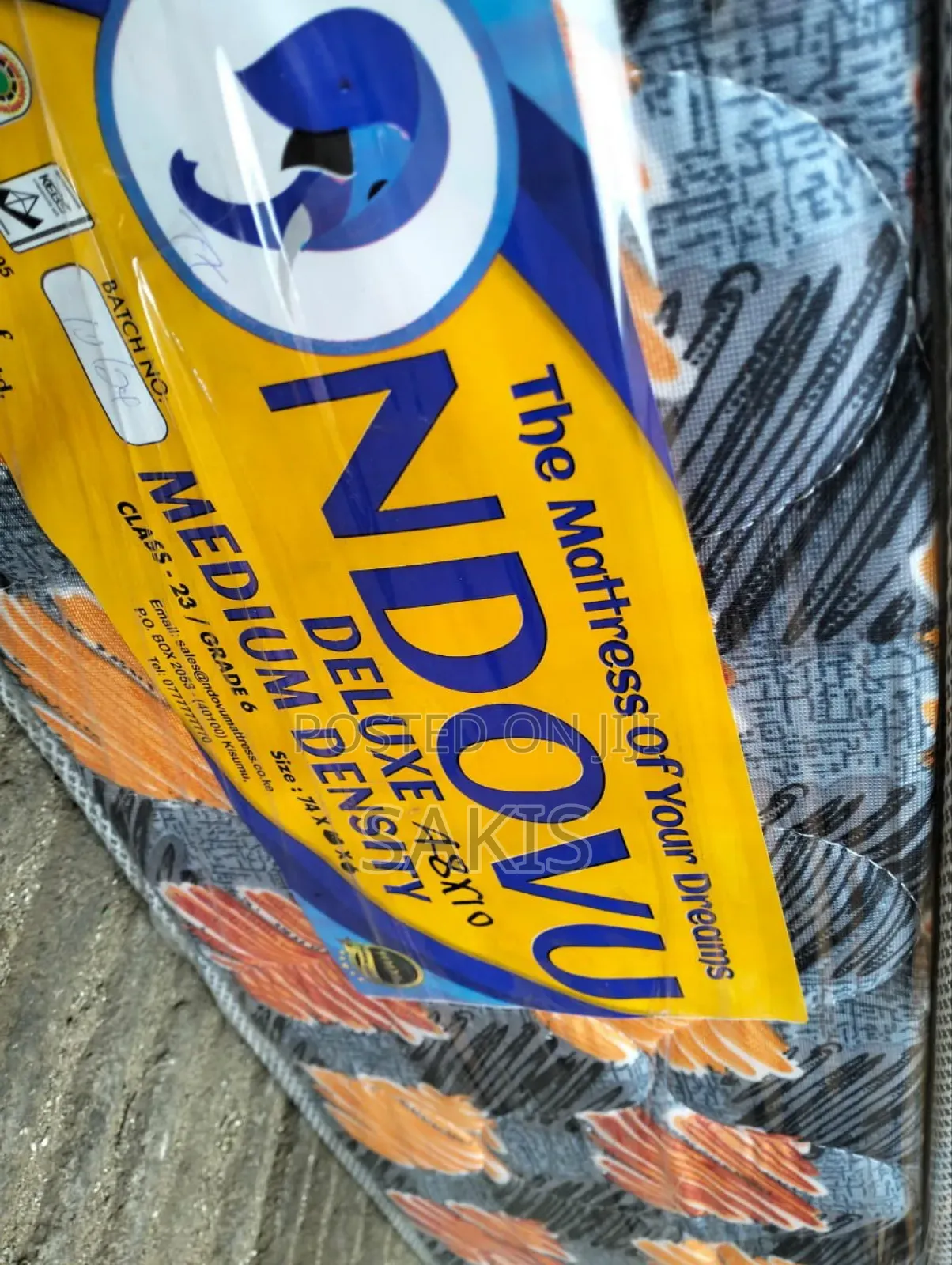 Changamka Leo Ni Leo! 5 X 6 X 10 MD Quilted Ndovu Mattresses