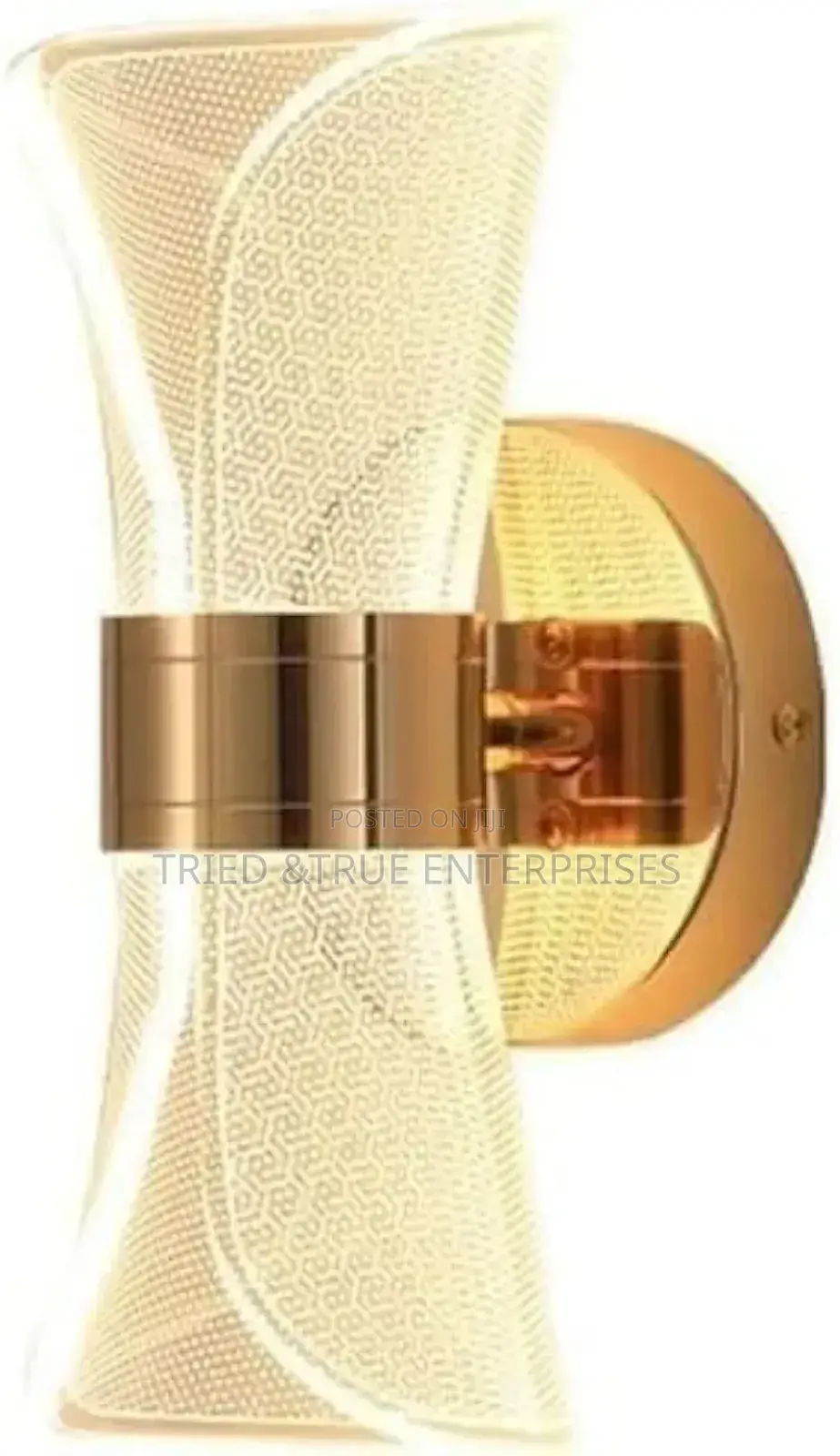 Modern LED Transparent Tricolour Wall Bracket Light Hb7y