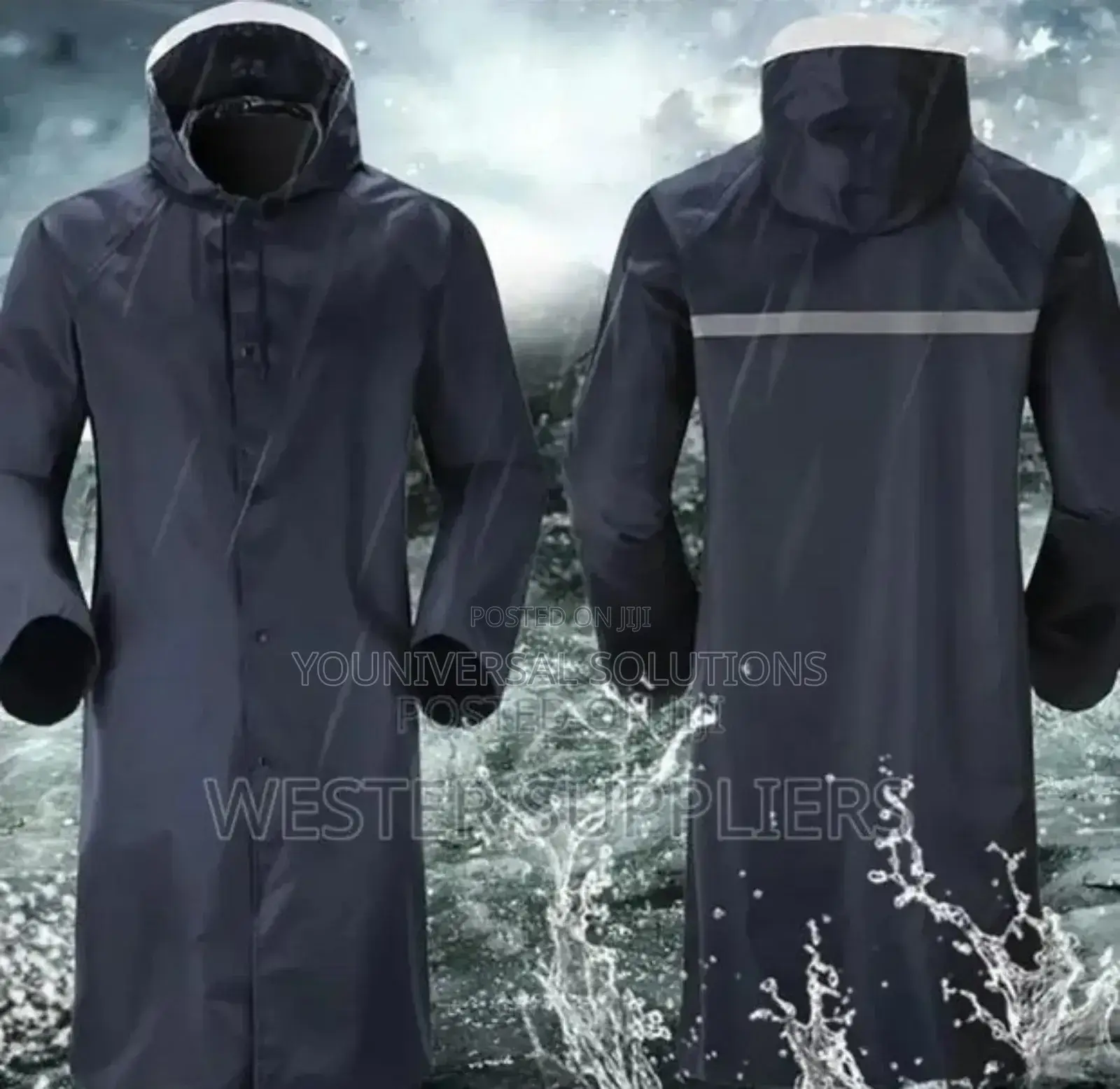 Adult Raincoat With Cap