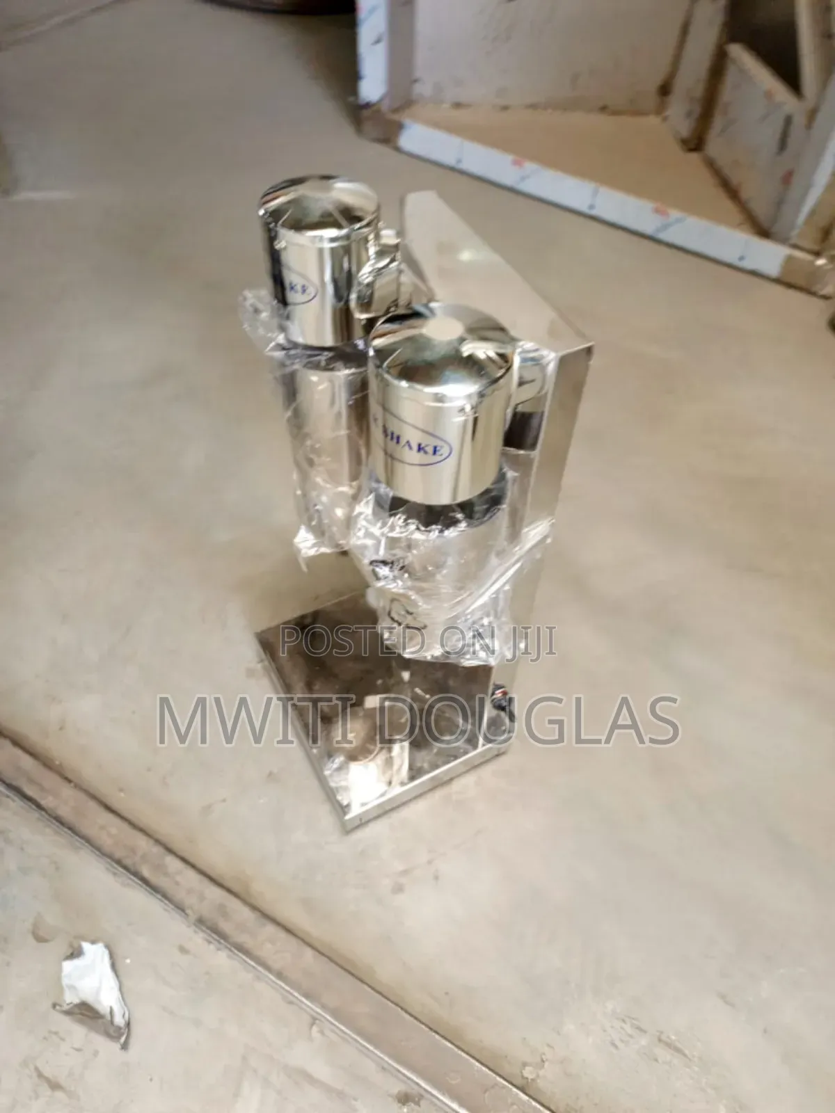Pure Za Stainless Double Milk Shaker