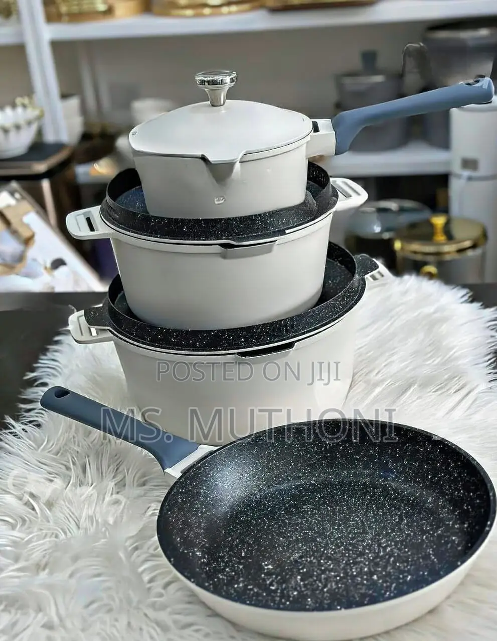 9pcs Die-Cast Cookware Set (VK 15) PFOA FREE