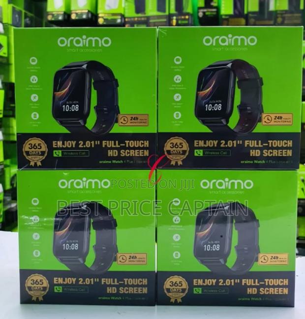 Oraimo Watch 4 Plus Osw-801 Smart Watch - thumbnail 3