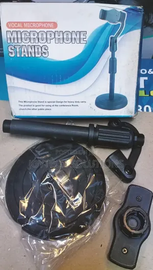 Microphone Table Stands For Holding Phones