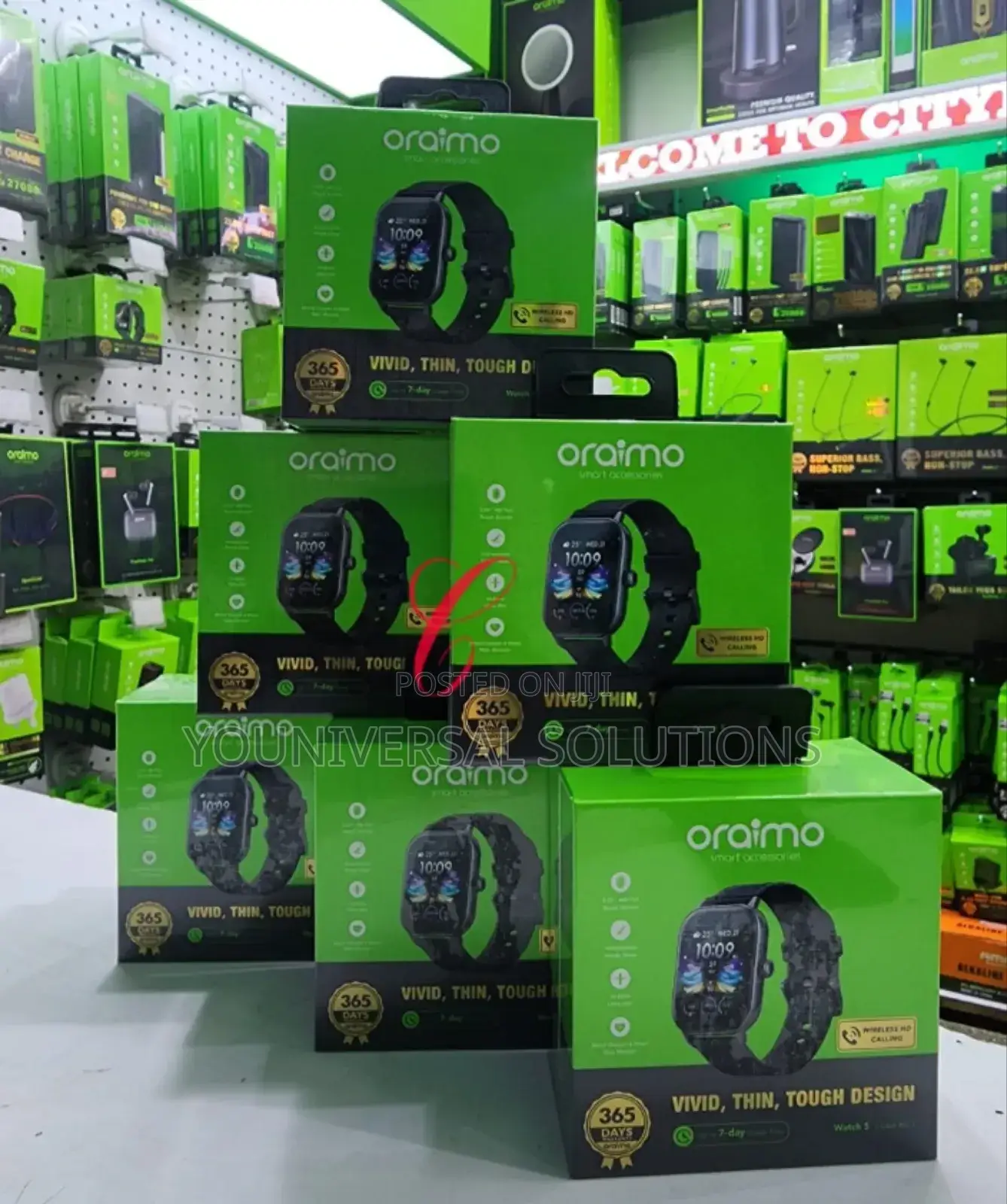 Oraimo Watch 5 OSW-805 2.01" HD Panda Glass 1ATM