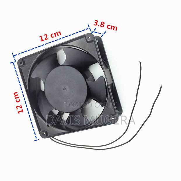 Industrial Incubator Fan 12x12x3.9cm Suitable (24-5280 Eggs)