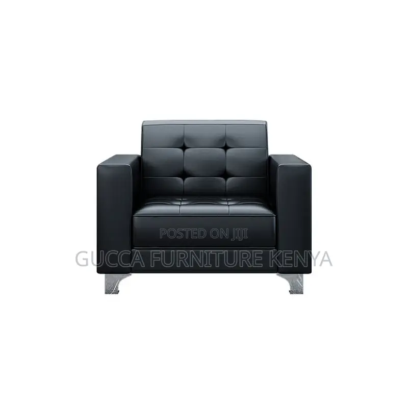 Sofas:5-Seater Executive Reception Office Leather Sofa