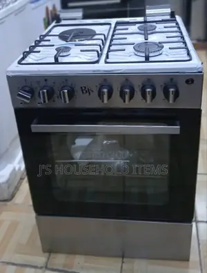 BJS 3 Gas + 1electric Standing Cooker (Inox)