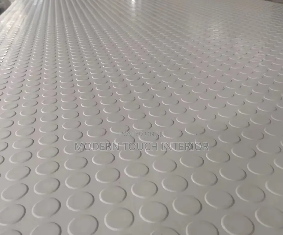 Grey Rubber Coin Mats for Floors