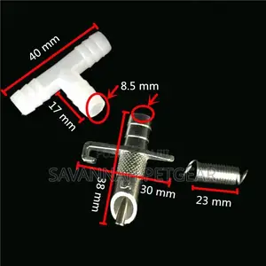 50pcs Rabbit Water Drinker, Automatic Chromed Rabbit Drinker