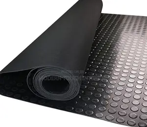 Rubber Coin-Pattern Mats