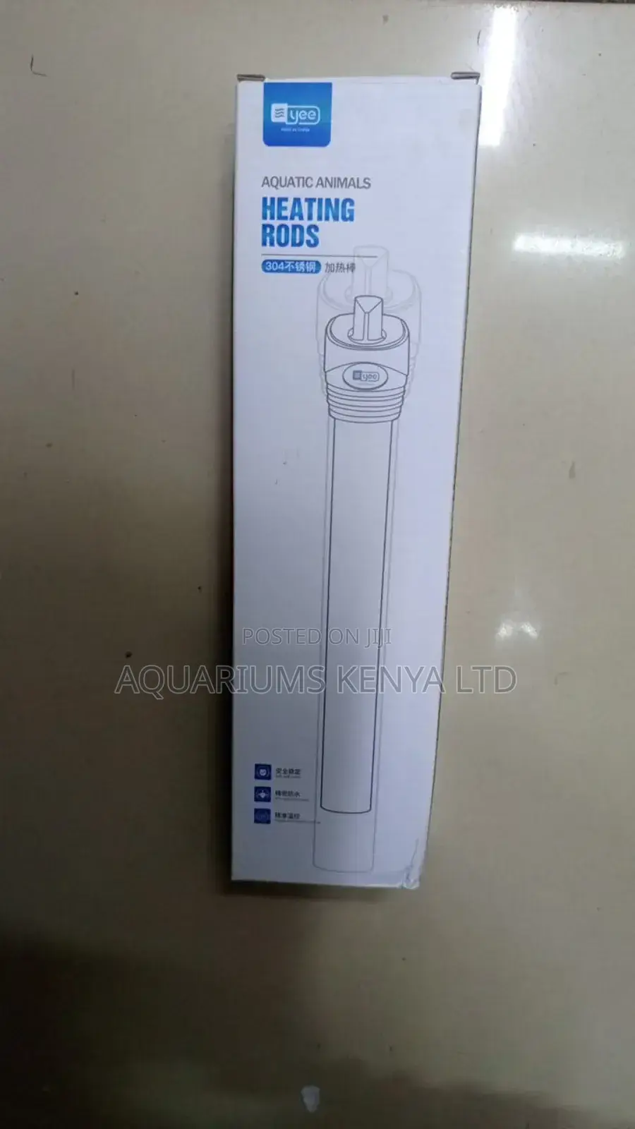 Chicken Water Heater , Stainless , 24hrs With Thermostat