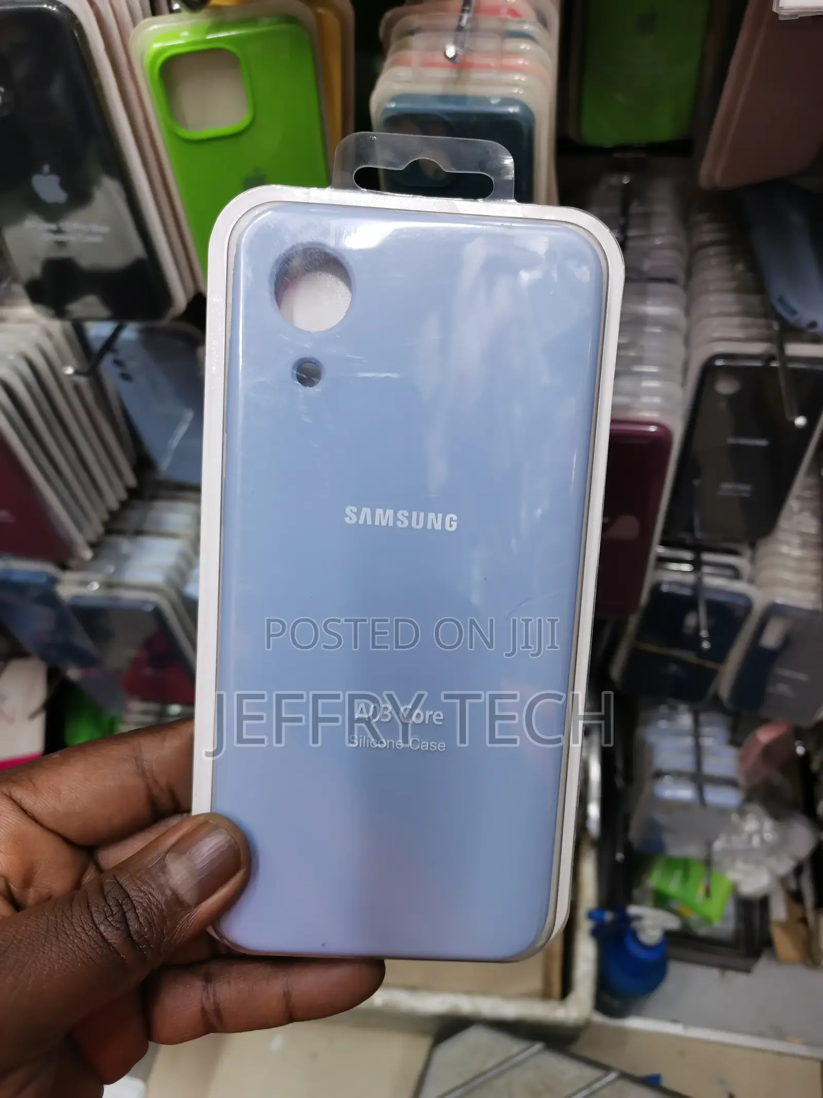 Samsung Galaxy A04 Soft Silicone Protective Case-Sky Blue
