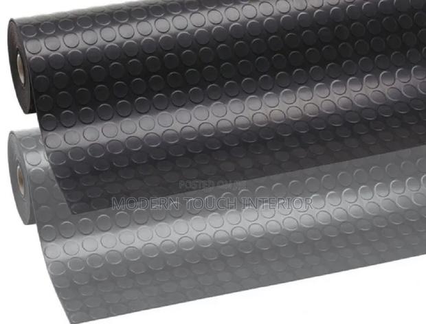 Custom-Fit Durable Coin Rubber Carpets