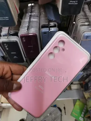Samsung Galaxy A05S Case, Soft Silicone Gel Bumper Case-Pink