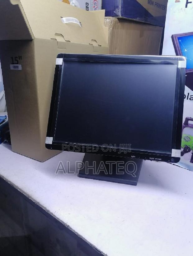 Touchscreen POS Monitor - main view
